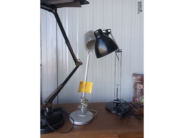 Lot 1 - bureaulampen. 4 stuks - afbeelding 4 van  4