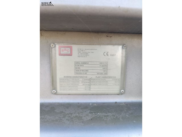 Lot 1 - cng tankstation - afbeelding 11 van  11