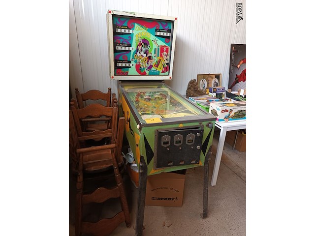 Lot 1 - flipperkast bally hoo - afbeelding 2 van  5