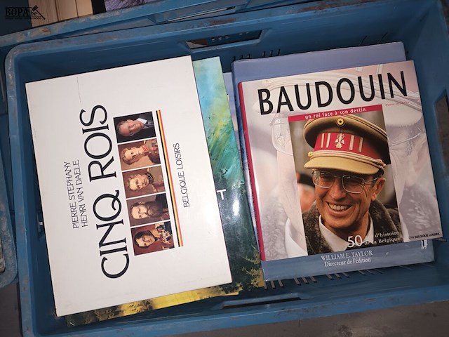 Lot 1 - franstalige boeken. 3 bakken - afbeelding 5 van  5