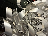 Lot 1 - grote aluminium hanglamp - afbeelding 2 van  4