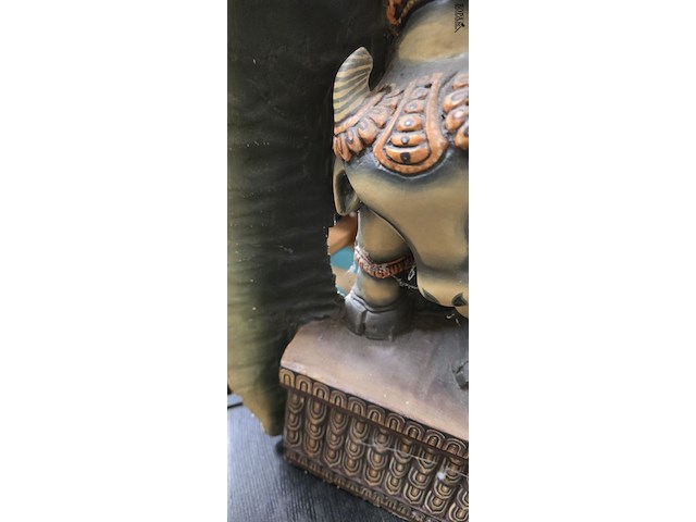 Lot 1 - kunstobject hindoeîstische god krishna - afbeelding 6 van  6