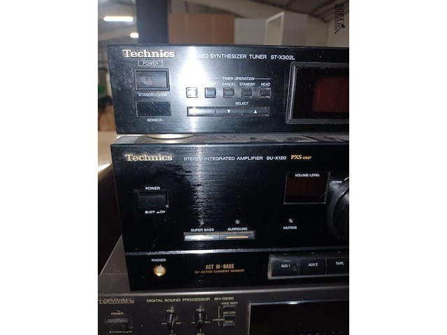 Lot 1 - muziekinstallatie technics - afbeelding 2 van  4