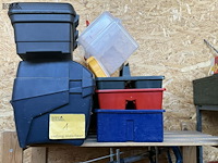 Lot 1 - opbergkisten voor werkmateriaal - afbeelding 1 van  2