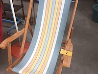 Lot 1 - retro strandstoel - afbeelding 3 van  3