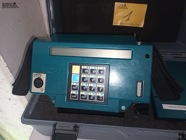 Lot 1 - securmark graveermachine - afbeelding 5 van  8