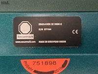 Lot 1 - securmark graveermachine - afbeelding 7 van  8