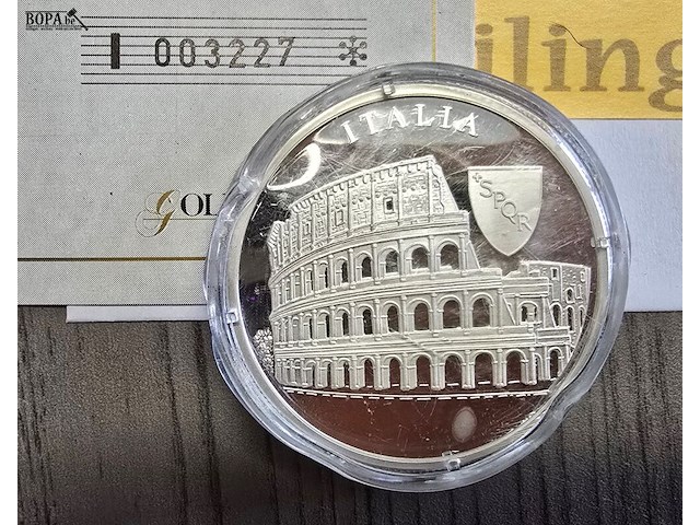 Lot 1 - set zilveren herdenkingsmunten europa 1996 - afbeelding 3 van  9