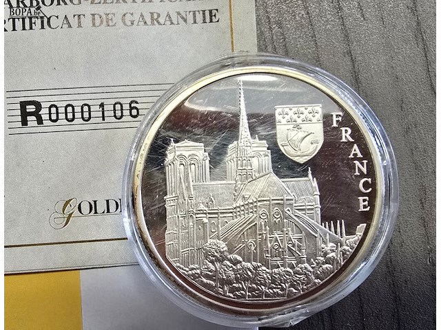 Lot 1 - set zilveren herdenkingsmunten europa 1996 - afbeelding 5 van  9