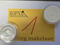 Lot 1 - tokelau vivat humanitas 2020 – 2 x 5 dollars - afbeelding 1 van  3