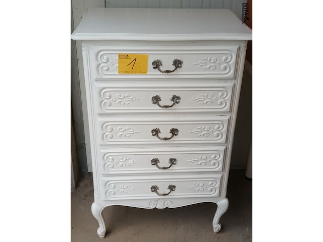 Lot 1 - vintage ladekast - afbeelding 1 van  4