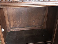 Lot 10 - antieke houten ladekast - afbeelding 3 van  4