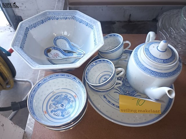 Lot 10 - chinees servies - afbeelding 2 van  4