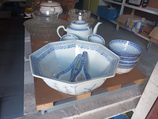 Lot 10 - chinees servies - afbeelding 4 van  4