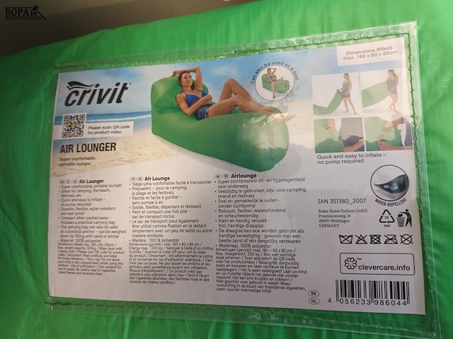 Lot 10 - crivit air lounger. 10 stuks - afbeelding 2 van  4