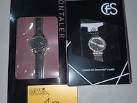 Lot 10 - dames polshorloges. 2 stuks - afbeelding 1 van  5