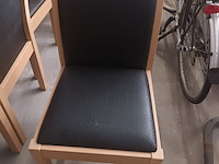 Lot 10 - eetkamerstoel. 6 stuks - afbeelding 2 van  4