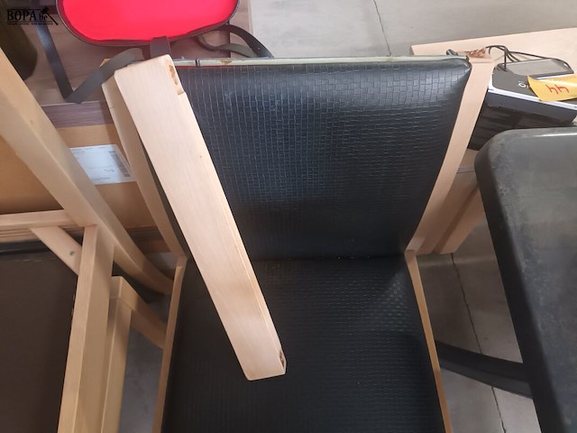 Lot 10 - eetkamerstoel. 6 stuks - afbeelding 4 van  4