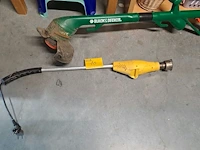 Lot 10 - electrische grastrimmer black & decker groen en onkruidverbr