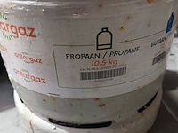 Lot 10 - gasflessen. 2 stuks - afbeelding 3 van  3