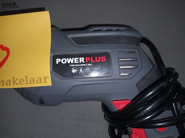 Lot 10 - klopboormachine powerplus - afbeelding 2 van  3