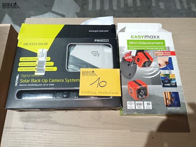 Lot 10 - mini camera’s. 2 stuks - afbeelding 1 van  3