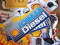Lot 10 - rally stickers shell. 58 stuks - afbeelding 5 van  5