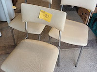 Lot 10 - retro keukenstoelen. 3 stuks