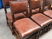 Lot 10 - stoelen. 6 stuks