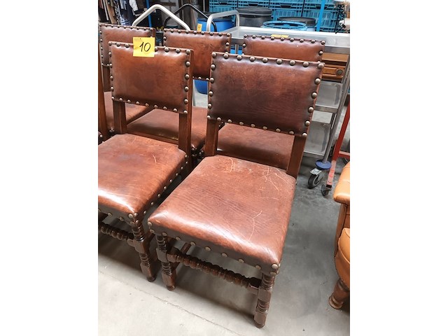 Lot 10 - stoelen. 6 stuks - afbeelding 2 van  4