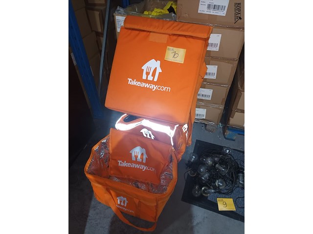 Lot 10 - voedseltransporttassen. 3 stuks - afbeelding 1 van  2