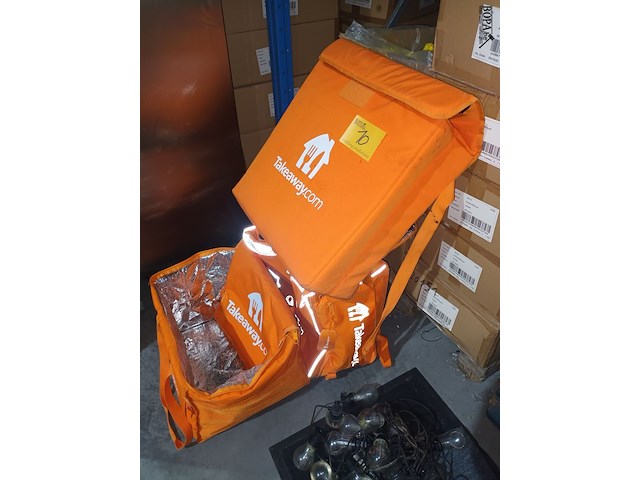 Lot 10 - voedseltransporttassen. 3 stuks - afbeelding 2 van  2