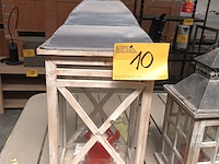 Lot 10 - windlicht. 2 stuks - afbeelding 2 van  4