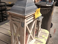 Lot 10 - windlicht. 2 stuks - afbeelding 4 van  4