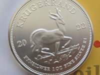 Lot 10 - zuid-afrika krugerrand 2022 – 2 x 1 rand - afbeelding 2 van  3