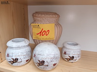 Lot 100 - decoratie - 4 stuks - afbeelding 1 van  3
