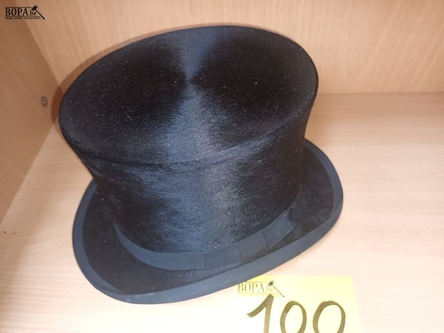 Lot 100 - hoge hoed - afbeelding 3 van  3