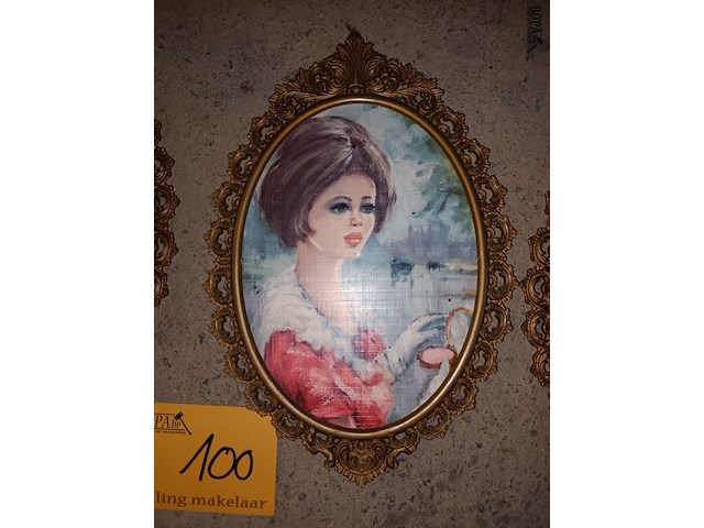 Lot 100 - italiaanse kaders. 3 stuks - afbeelding 3 van  5