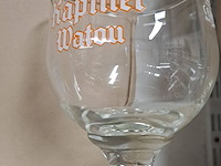 Lot 100 - kapittel watou glazen 12 stuks - afbeelding 1 van  2