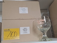 Lot 100 - kapittel watou glazen 12 stuks - afbeelding 2 van  2