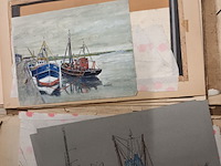 Lot 100 - map met lot tekeningen - afbeelding 3 van  4