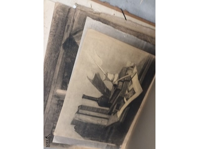 Lot 100 - map met lot tekeningen - afbeelding 4 van  4