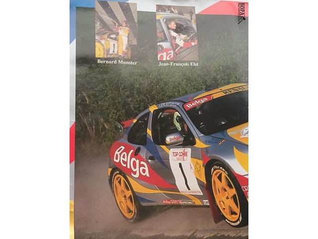 Lot 100 - poster belga renault - afbeelding 3 van  3