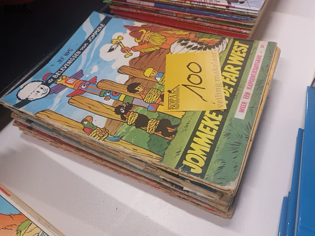 Lot 100 - strips jommeke. 15 stuks - afbeelding 2 van  5