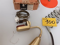 Lot 100 - vintage verlichting. 3 stuks - afbeelding 2 van  6