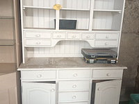 Lot 100 - witte buffetkast