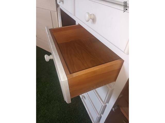 Lot 100 - witte buffetkast - afbeelding 5 van  5