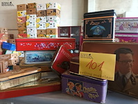 Lot 101 - blikken dozen. 14 stuks - afbeelding 1 van  4