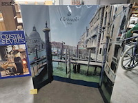 Lot 101 - christoffle paris paravent in karton 3-luik - afbeelding 2 van  5
