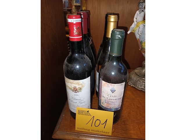 Lot 101 - flessen wijn. 6 stuks - afbeelding 1 van  4
